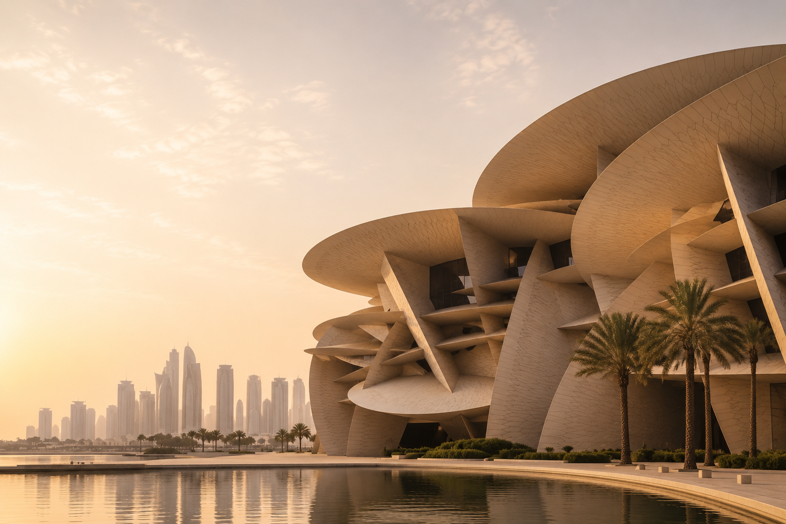 National Museum of Qatar - modern architectural landmark